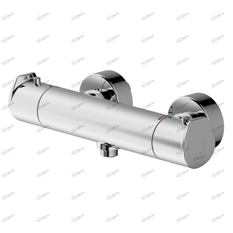 Смеситель для душа термостат Nizza F9353387CP-01-RUS bravat 