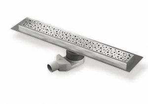 Цельнонержавеющий желоб ALPEN Square ALP N 650 S1