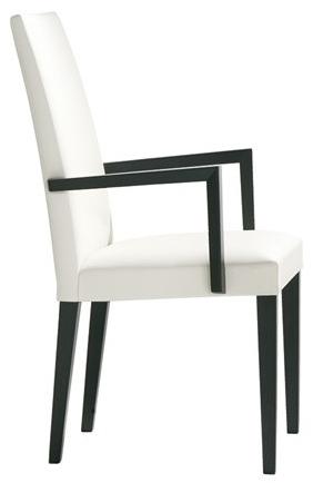 Andreu World Стул с обивкой и подлокотниками Anna So1371 - Вид №1