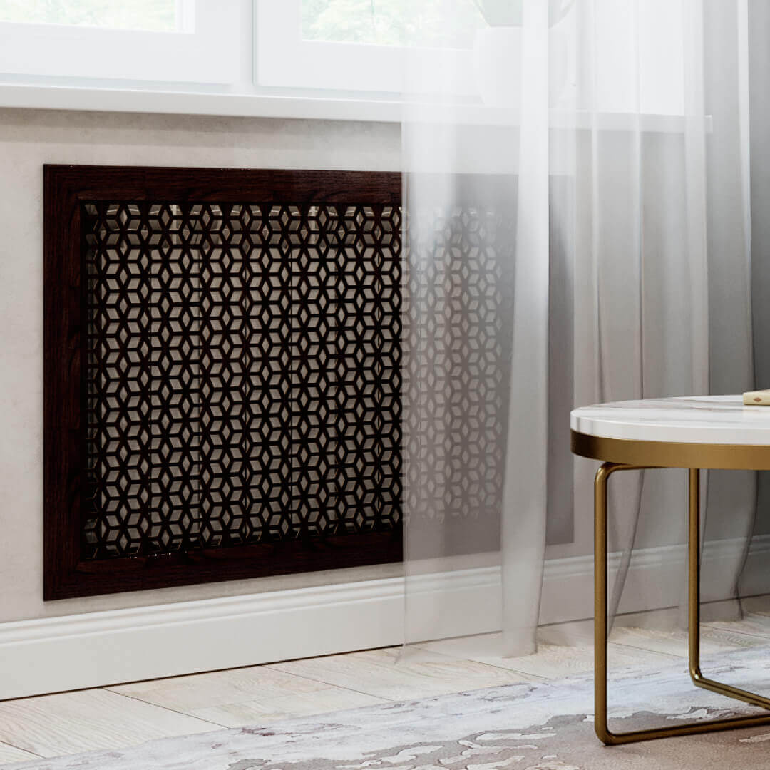 Экран для радиатора 120х60 см Илона венге STELLA Standart STSR-1162 - Вид №1