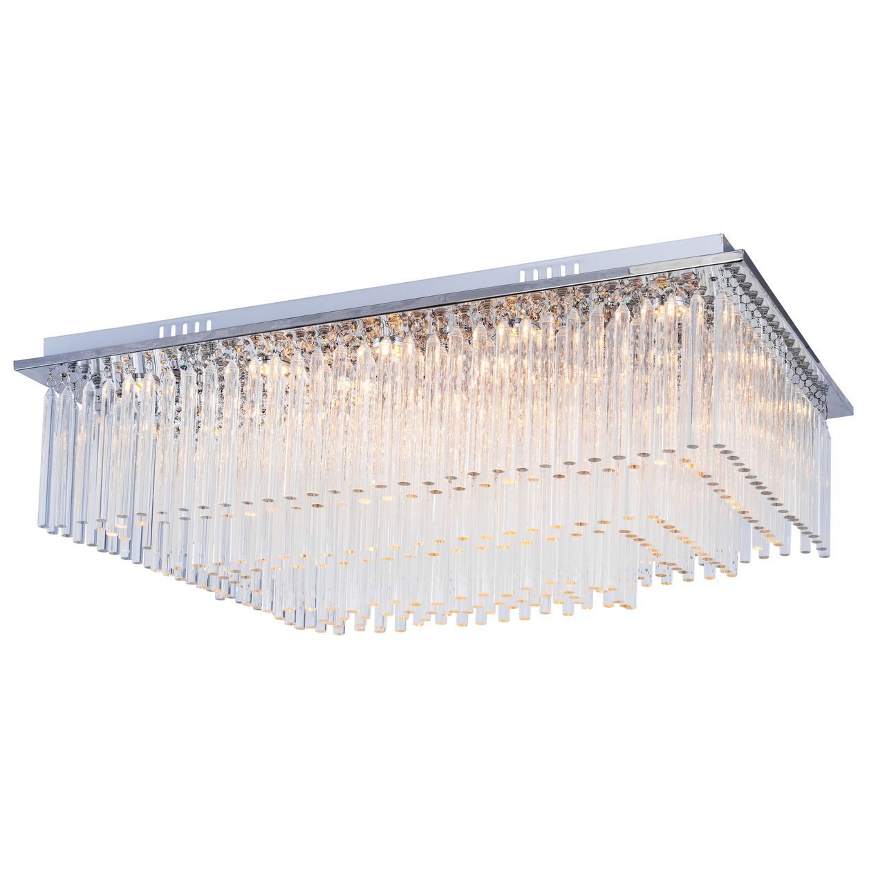 Дизайнерский потолочный светодиодный светильник Spot Light Euphoria 5971928 SPOT LIGHT ДИЗАЙНЕРСКИЕ, EUPHORIA 103150 Прозрачный;хром  - Вид №1