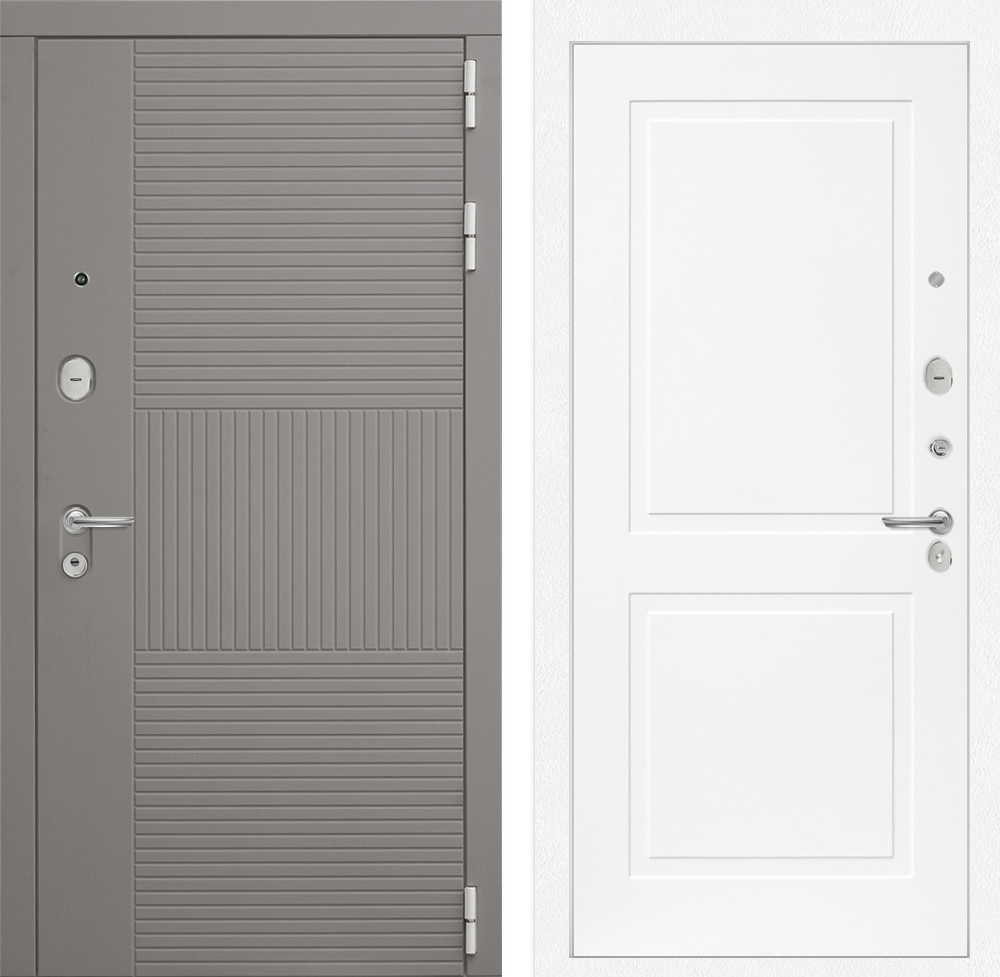 90451697 Дверь входная Формо 88 правая П 11 "Белый софт" STLM-0227715 LABIRINTDOORS