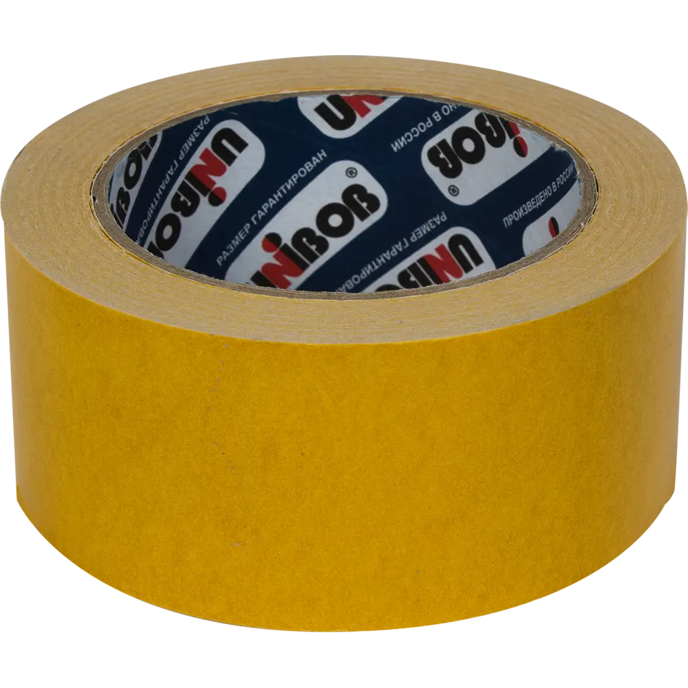 Лента двусторонняя полипропиленовый Unibob, 50 мм х 25 м STLM-2060455