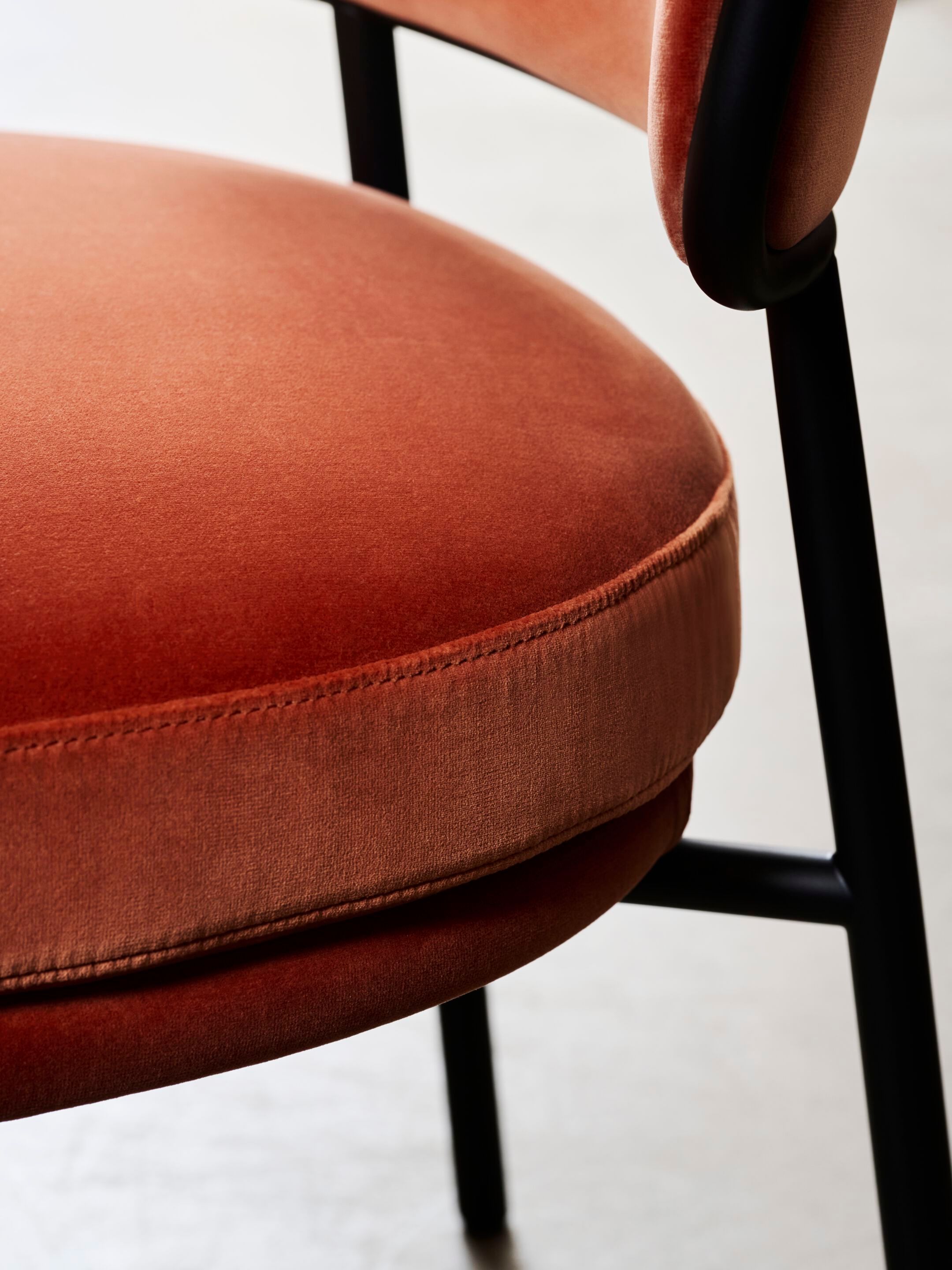 Тканевый стул без подлокотников Classicon ARISTO ARCH-00115144 - Вид №3