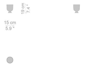 Круглая фарфоровая ваза CASSINA Постскриптум ARCH-00035719 - Вид №9