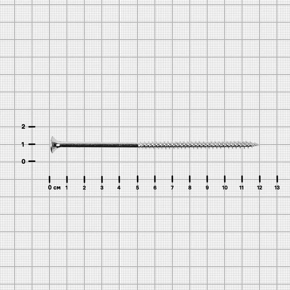 Универсальные саморезы Standers оцинкованные 5x120 мм 88784332 STLM-1012455 - Вид №2