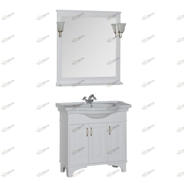 Комплект мебели Aquanet Валенса 90 белый 00180241