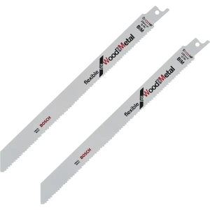 Полотно для сабельной пилы по дереву и металлу Bosch S1122HF 225 мм, 2 шт. 82582078 STLM-2108945