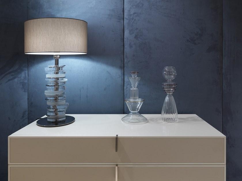 Paolo Castelli Настольная лампа из стекловолокна и латуни  Ill.ambr.410  - Вид №3