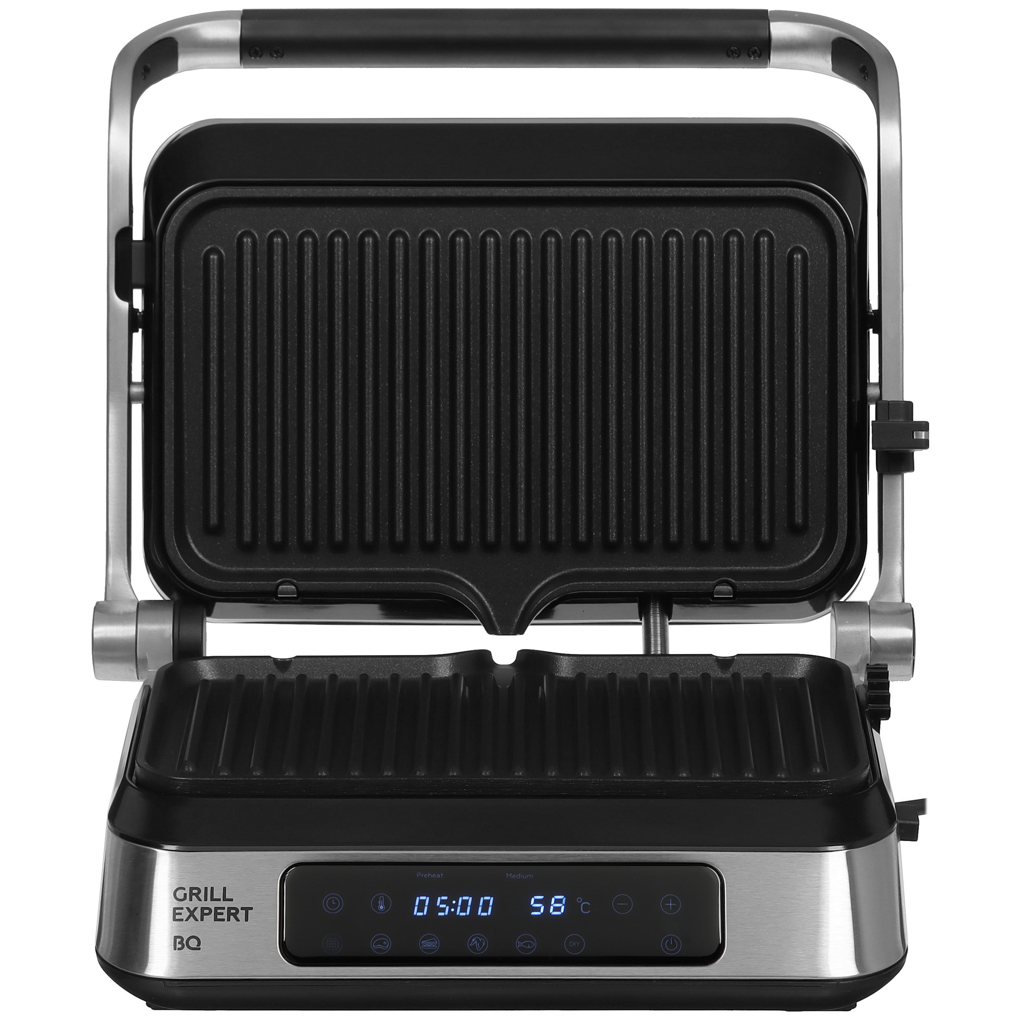 9116881 Гриль BQ GR3000 серебристый STDN-0111572 - Вид №1