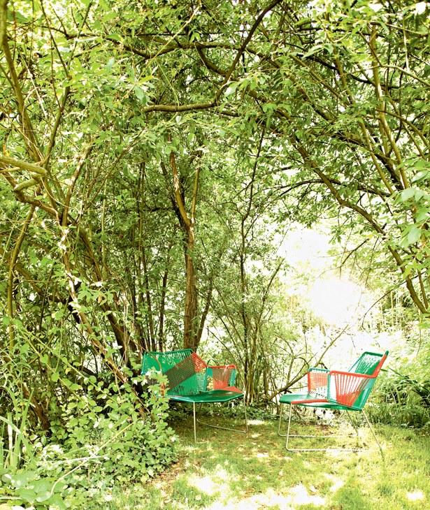 Moroso Кресло с подлокотниками из плетеной технополимерной проволоки Tropicalia sun-id-1376481 - Вид №5