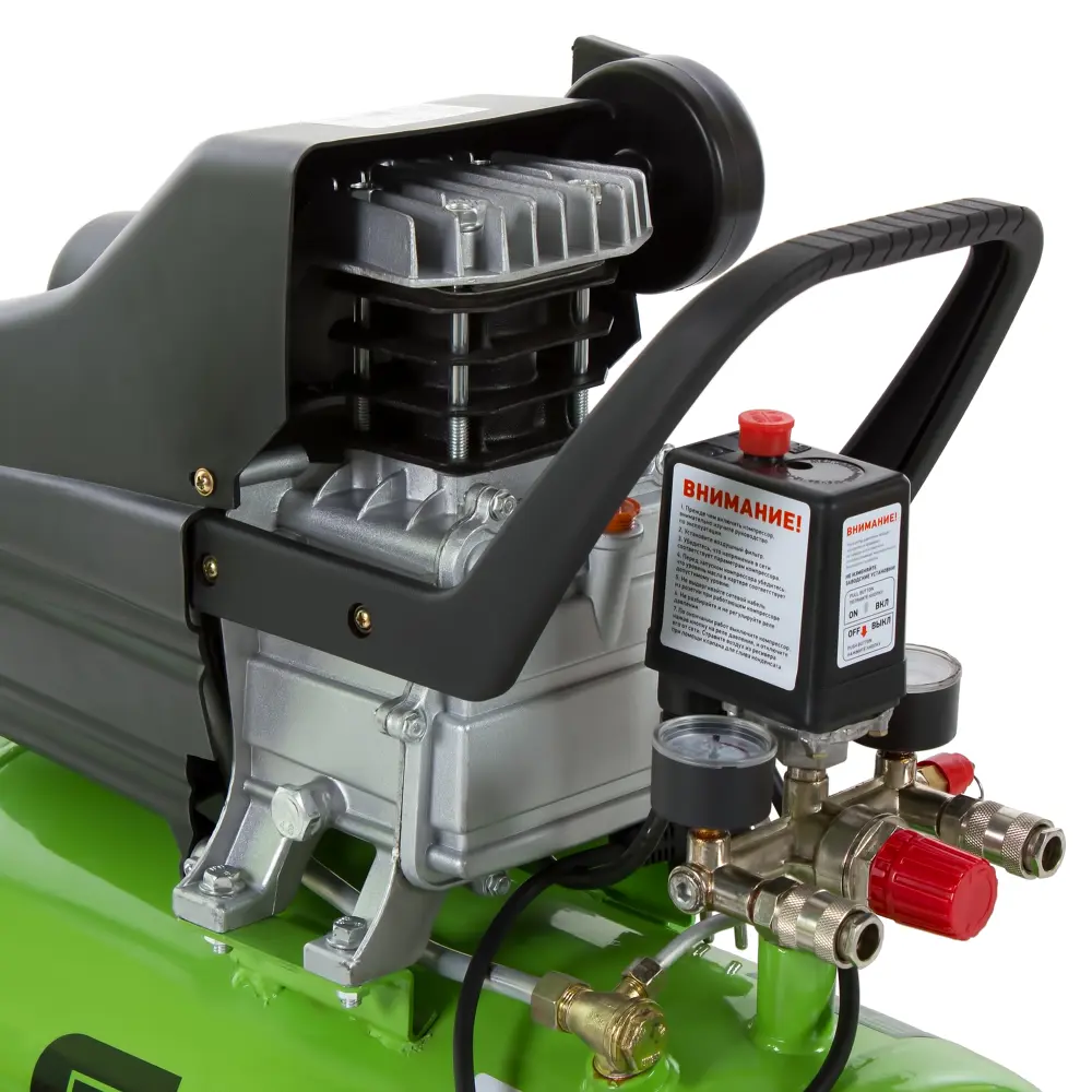 Компрессор безмасляный Сибртех 24 л 1.5 кВт STLM-2153290 - Вид №4