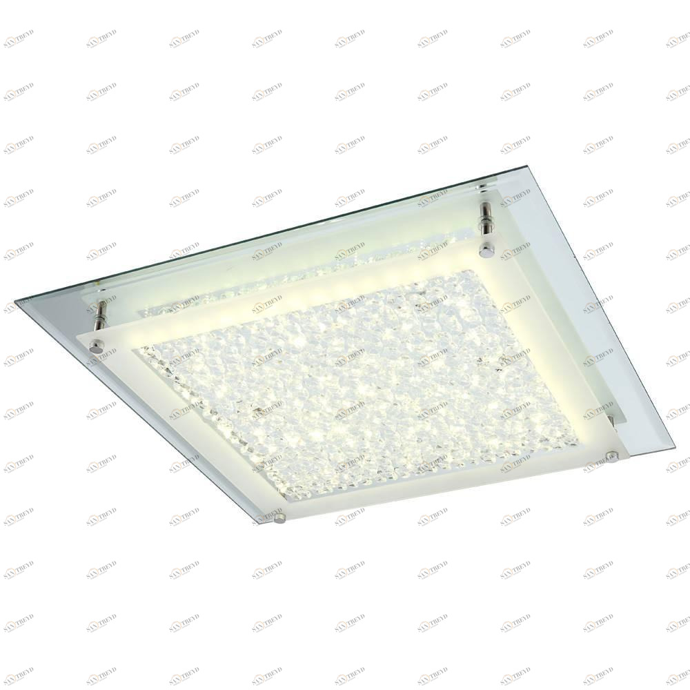 Потолочный светодиодный светильник Globo Liana 49302 GLOBO LIANA 102888 Прозрачный;серебро Ceramica Globo 