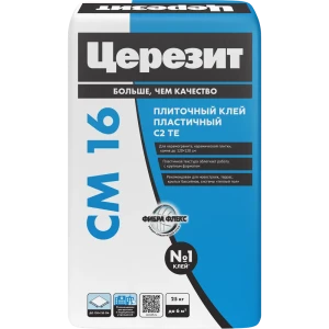82040396 Клей для плитки Церезит CM 16 25 кг STLM-0018201