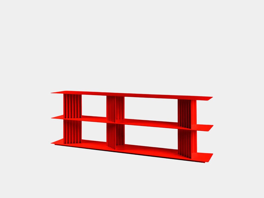 Стальная двухсторонняя Книжная полка RS Barcelona PLEC SHELVING L ARCH-00080592 - Вид №48