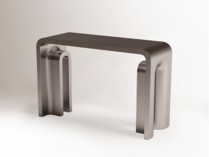 Прямоугольная консоль из нержавеющей стали