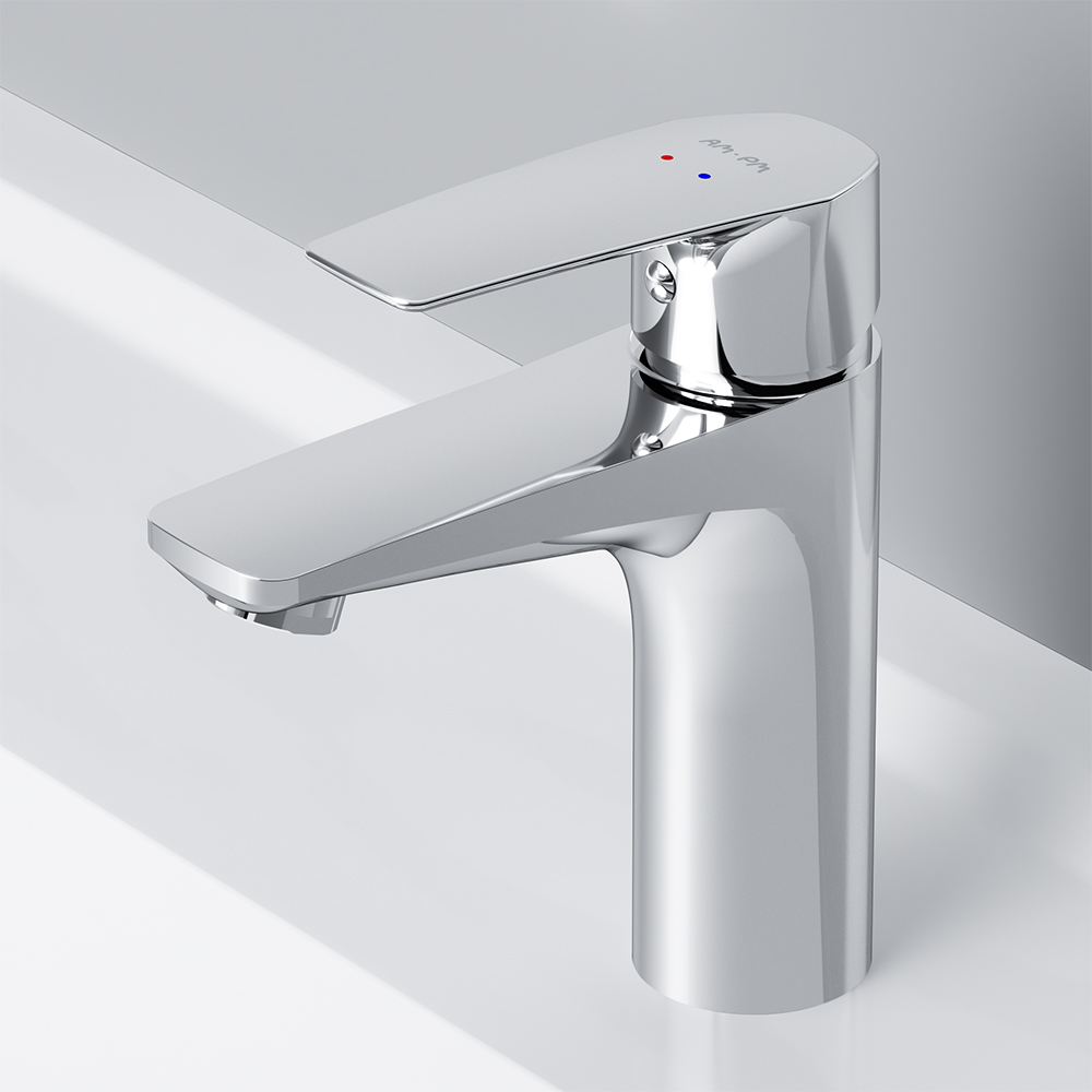 F90A02100 смеситель для умывальника хром шт. AM.PM Gem - Вид №2