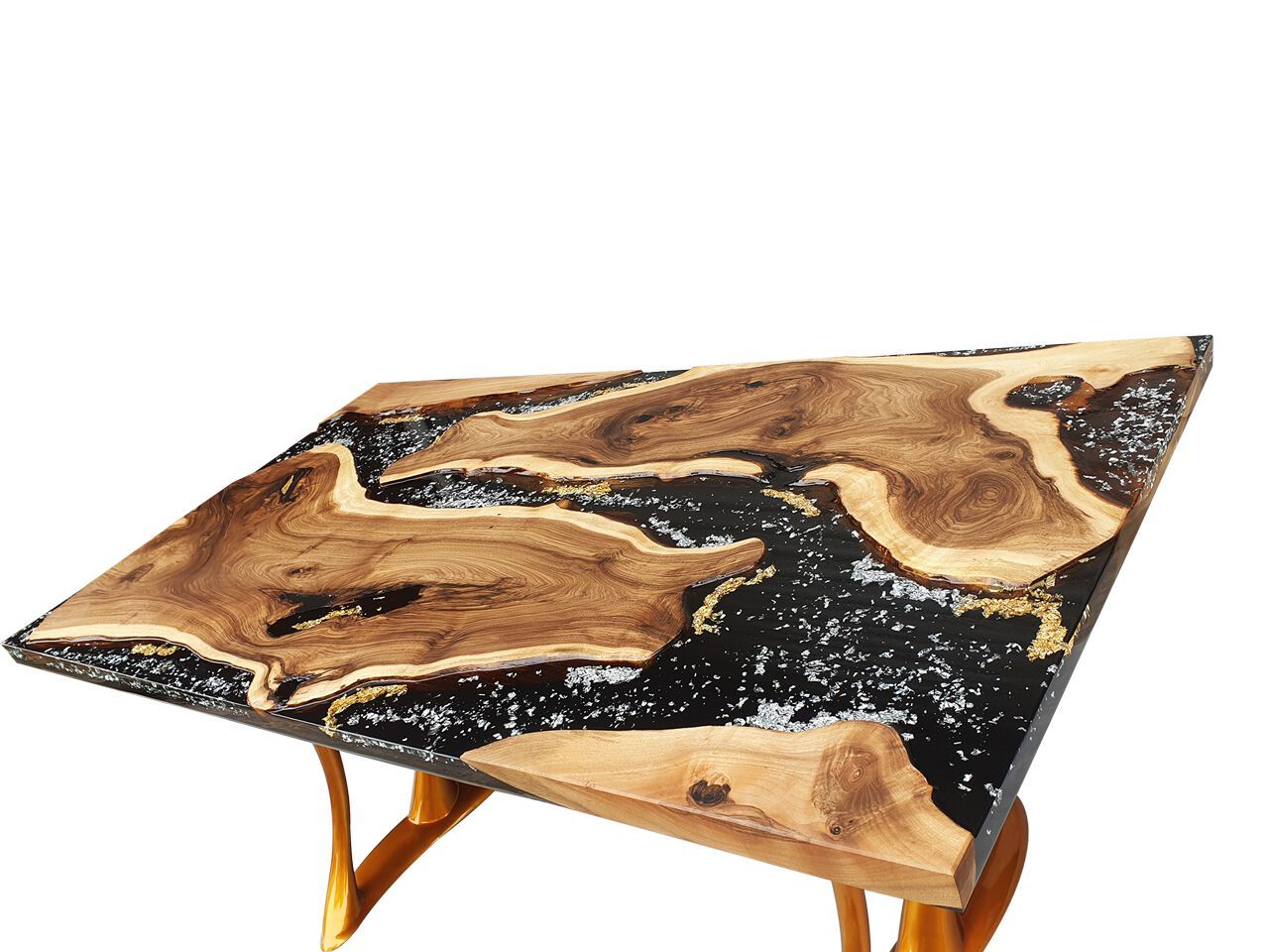 Прямоугольный стол из смолы и орехового дерева Legnor LEG2408803 ARCH-00117109 - Вид №2