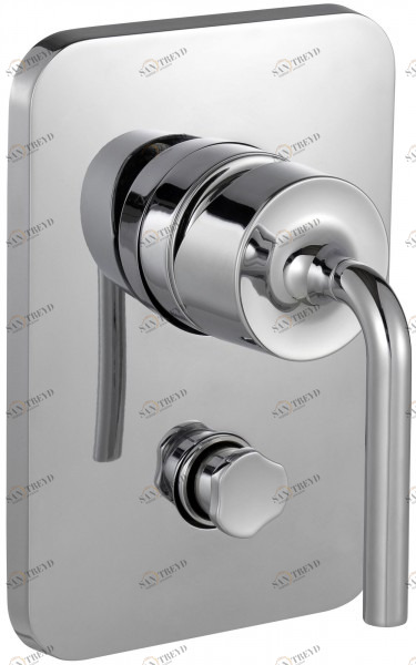 E98721-CP Встраиваемый смеситель на 2 выхода, механика Jacobdelafon PURIST Santreyd