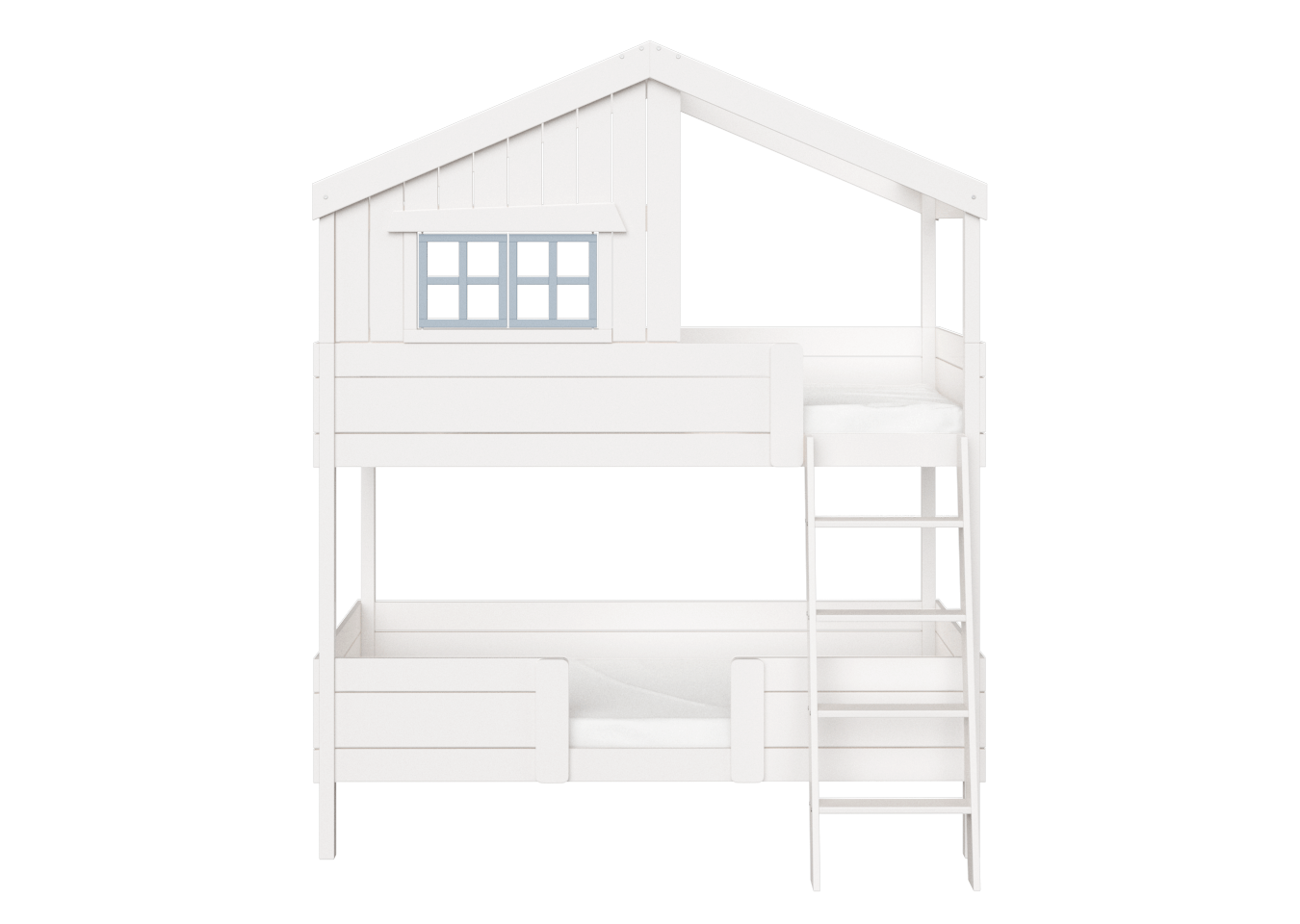 Кровать двухъярусная белая "Шале L" ELLIPSE ELLIPSE HOME 00-3951300 Белый Santreyd  - Вид №1