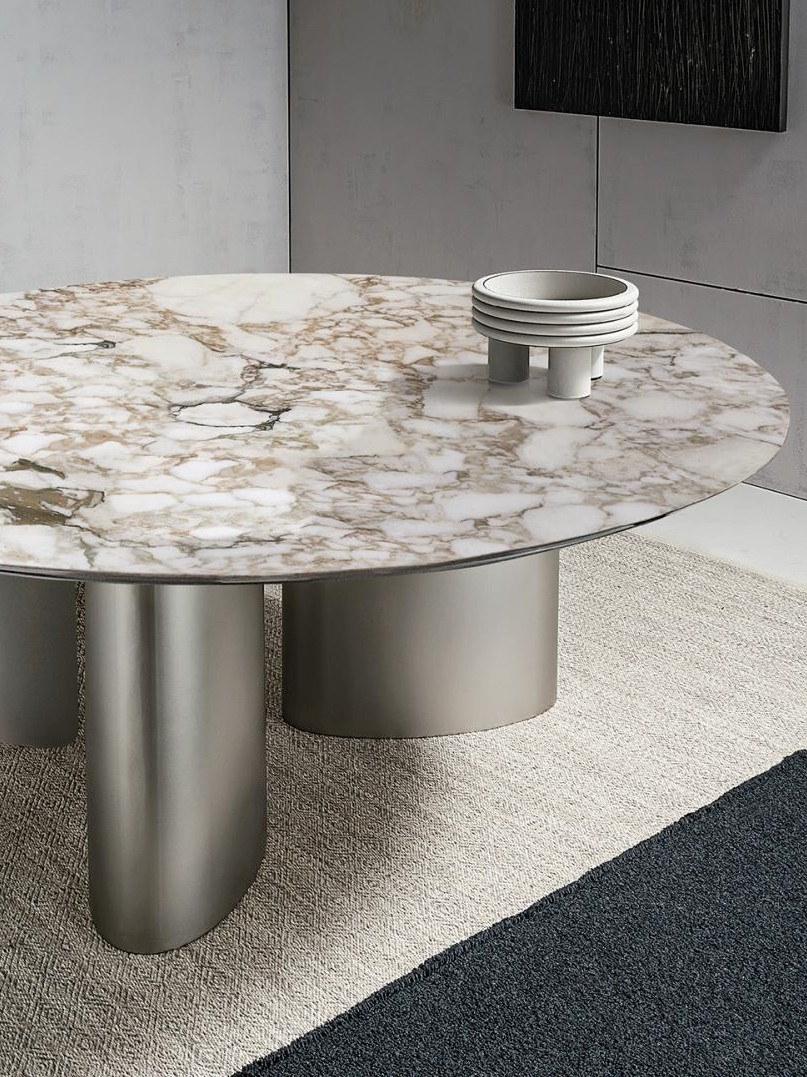Casamilano Круглый обеденный стол из мрамора sun-id-1360798 - Вид №3