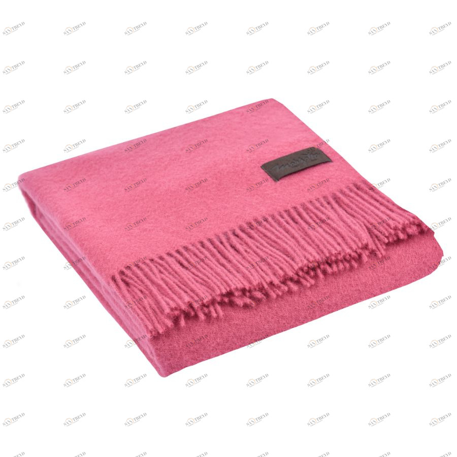 Плед шерстяной Dalia, 130х180 см, розовый MARZOTTO DALIA3828