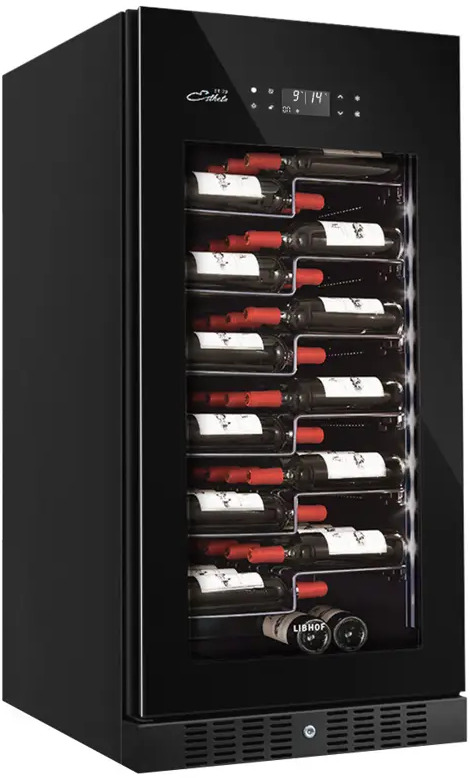 91282817 Винный шкаф Libhof Esthete 59.50x121.50x68 см 70 бутылок металл цвет черный STLM-0862307