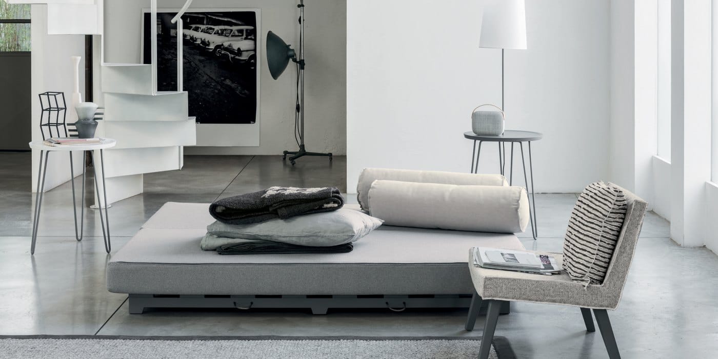 Раскладной диван-кровать из ткани Gervasoni Beds ARCH-00146937 - Вид №5