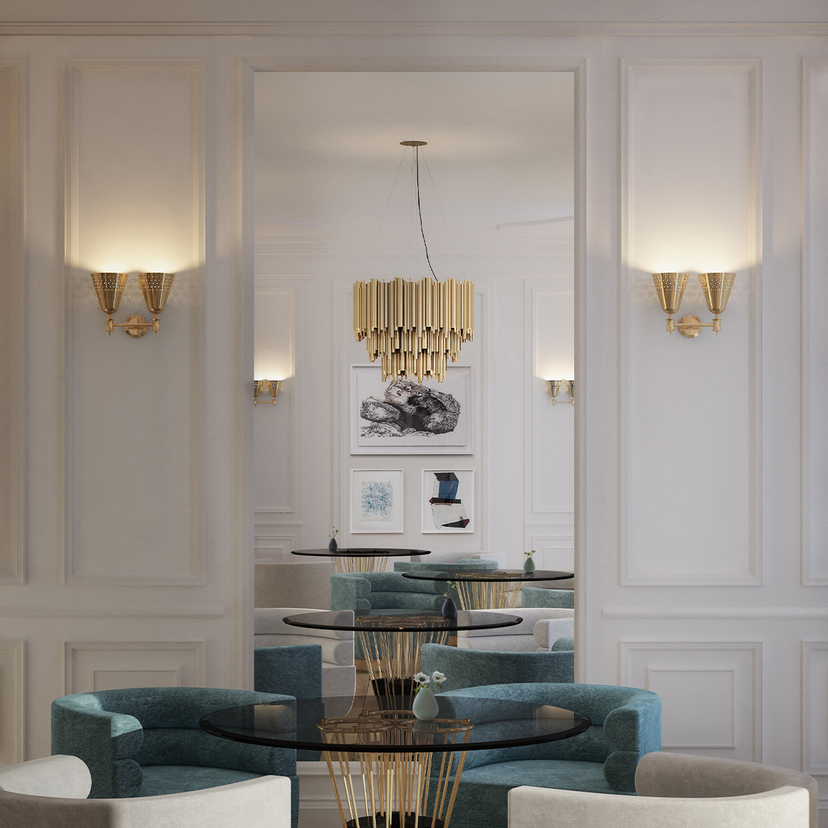 Люстры Brubeck Chandelier Covethouse DELIGHTFULL  - Вид №1