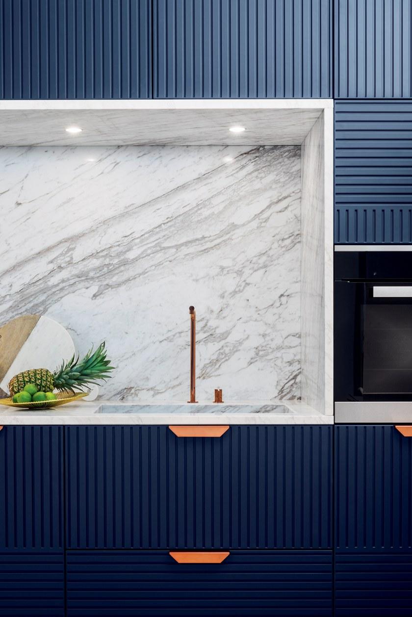 TM Italia Cucine Линейная лакированная кухня Miuccia sun-id-1417557 - Вид №4