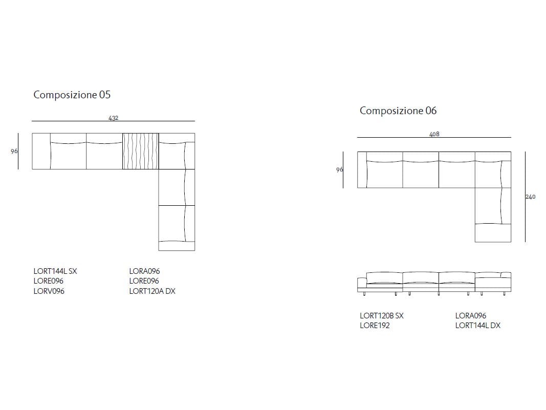 Модульный кожаный диван с полуостровом на 3 места Living Divani Лоренц ARCH-00039325 - Вид №16