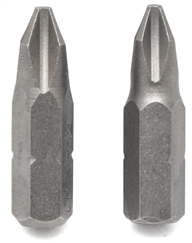 Набор магнитных бит VIRA PH2 25 мм для точного монтажа (2 шт) 82619648