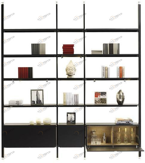 YOMEI Книжный шкаф двусторонний открытый Magic matrix sun-id-1390927