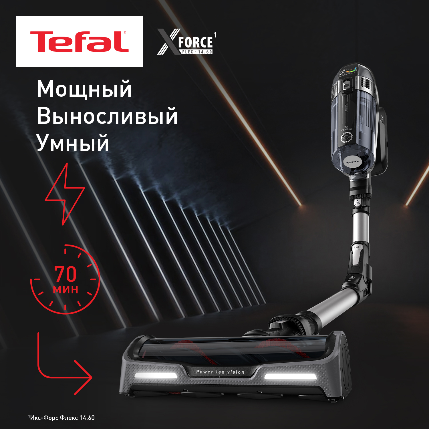 5495461 Пылесос  вертикальный  Tefal Animal Care TY99A8WO  черный STDN-0122673 - Вид №5
