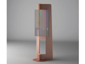 Односторонний цифровой Тотем из оцинкованного листа