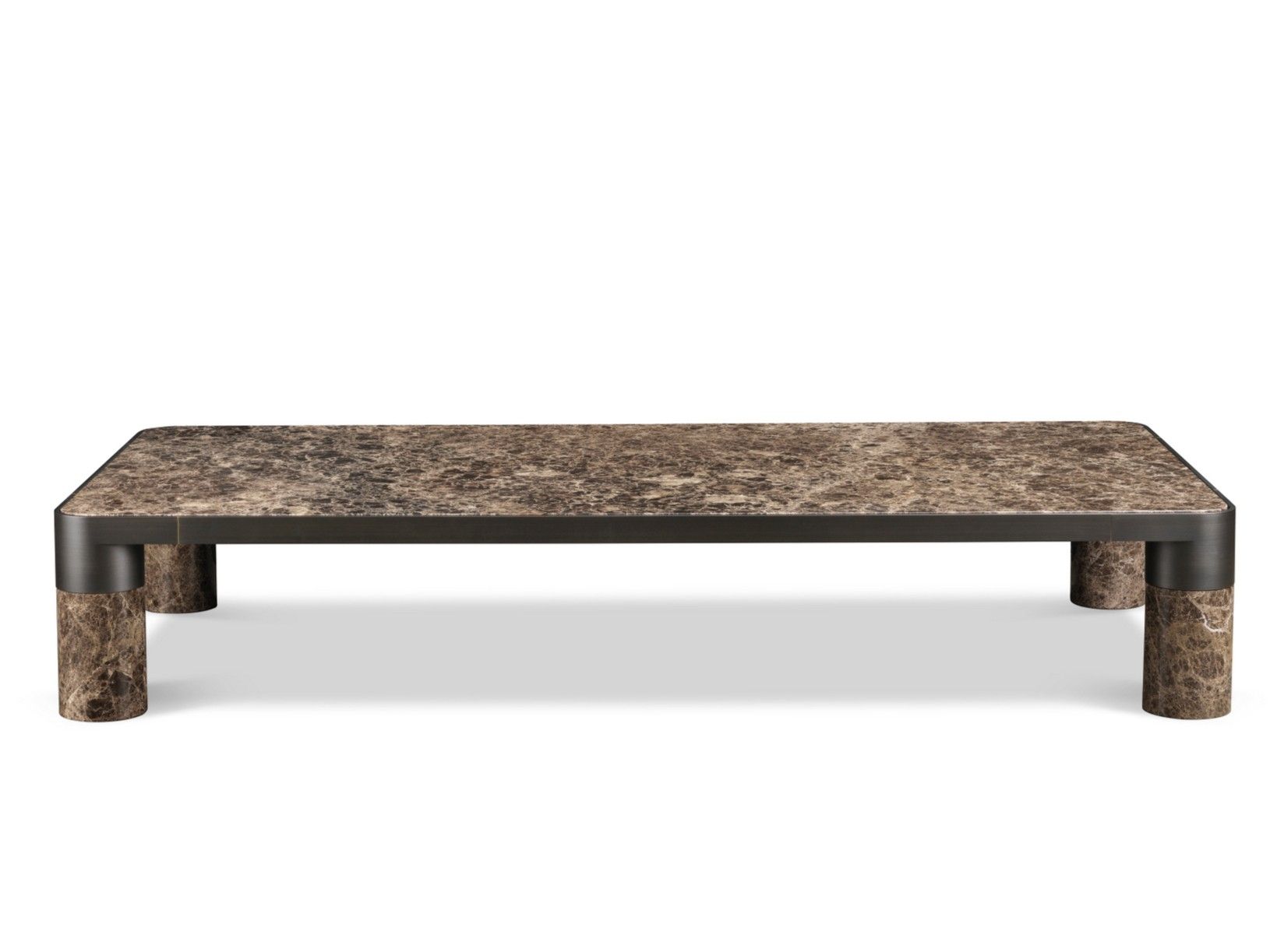 Мраморный прямоугольный низкий журнальный столик GHIDINI1961 Bold ARCH-00144197
