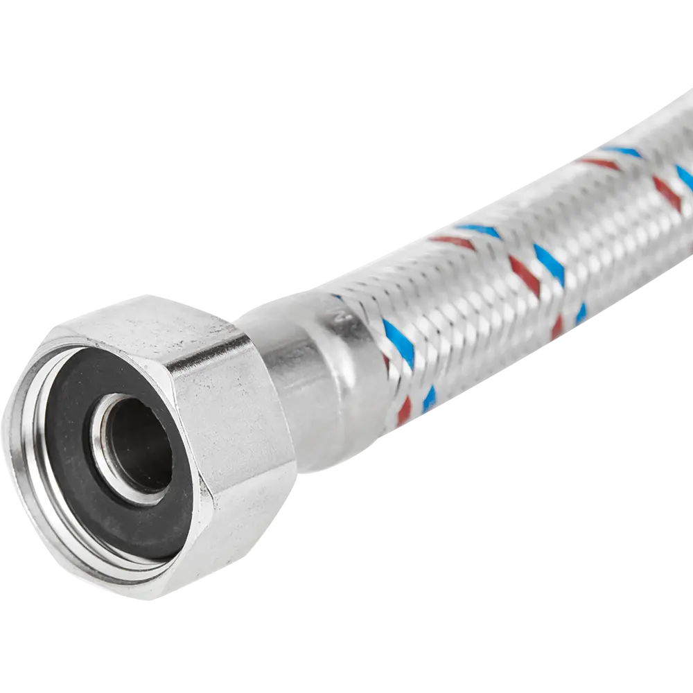 Гибкая подводка для воды ДТРД 3/4" гайка угловая - гайка 300 см STLM-2127840 - Вид №4