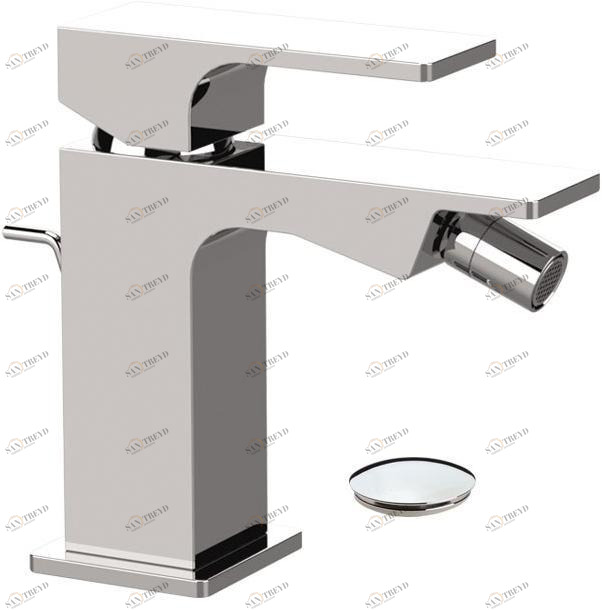 Remer Rubinetterie Смеситель для биде, устанавливаемый на столешнице, с регулируемым изливом Absolute Au-20