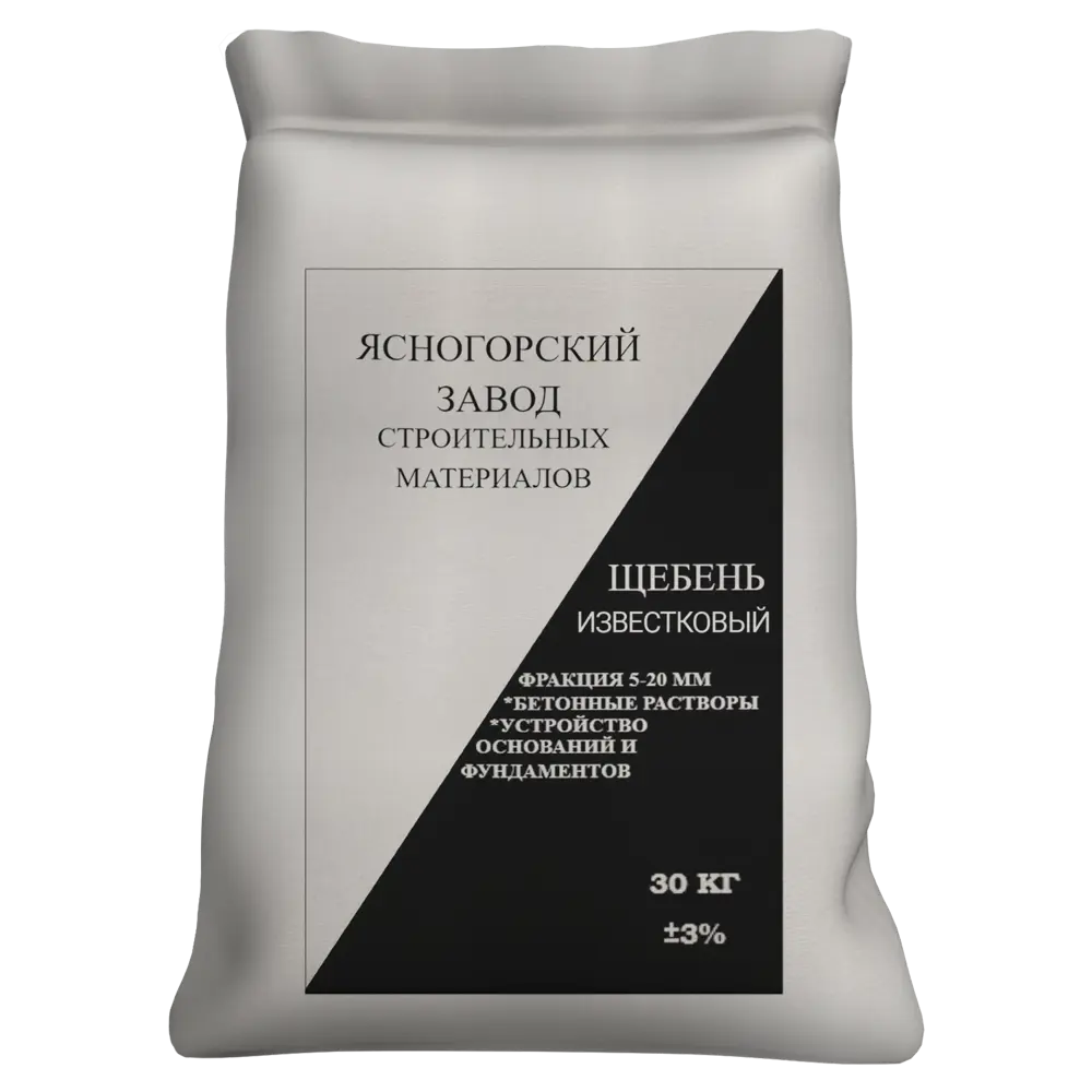 Щебень известковый фр.5-20 30 кг 82198027 STLM-2024319 Santreyd 