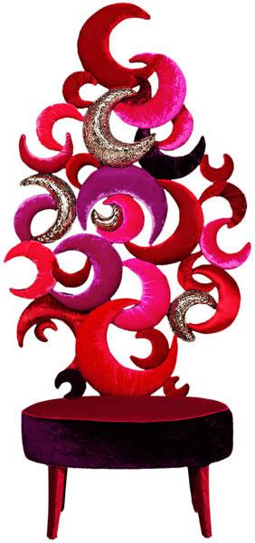 Sicis Бархатное кресло Nextart sun-id-1402115 - Вид №1