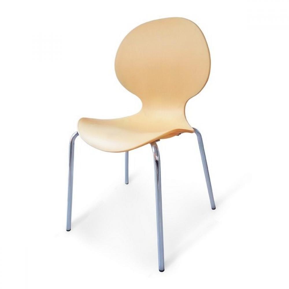 Стул кухонный светло-желтый Bary Peach AFINA  130594 Желтый  - Вид №1