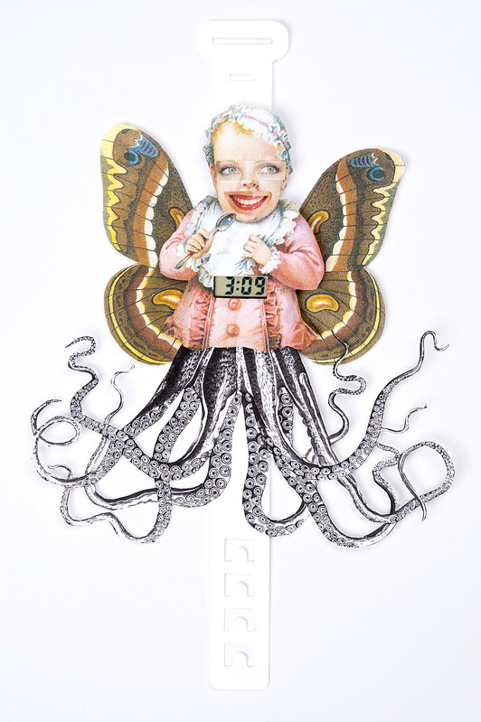 Часы для настоящих художников SUCK UK SKPAPERWATCH1 - Вид №5