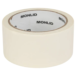 Малярная лента MONLID 48 мм × 25 м - профессиональная бумажная лента для малярных работ 89418314