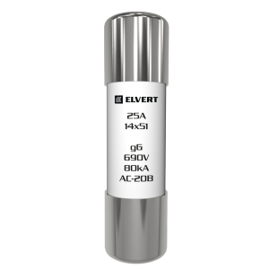 91120761 Плавкий предохранитель FС06 25A 14x51 gG 10 шт. STLM-0492424 ELVERT