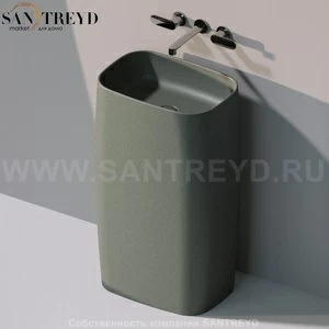 FG52P7037 Напольная раковина стоящая прямоугольная Ceramica Flaminia Flag