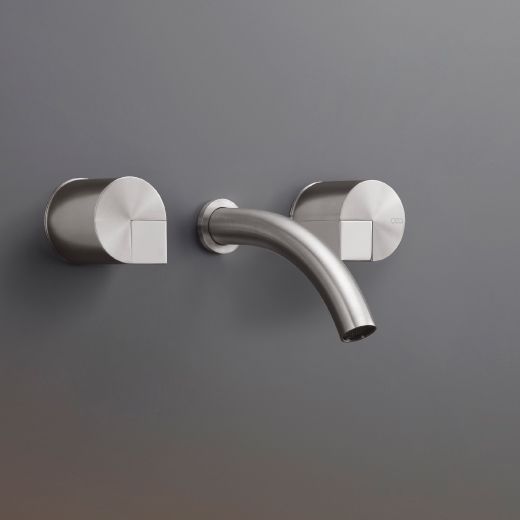 Настенный двойной ручки смеситель с носиком L. 125 мм  DET24 CEADESIGN  - Вид №1