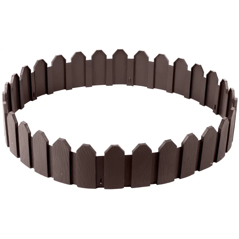 Santreyd Декоративное ограждение для клумб с эффектом натурального дерева 87655122 дачник STLM-0949811 - Вид №1