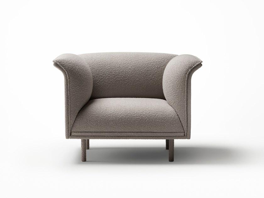 Ross Gardam Кресло из ткани с подлокотниками Noon sun-id-1353629 - Вид №1