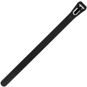 Стяжка кабельная многоразовая Европартнер PRM 7.5x120 мм нейлон цвет черный 20 шт.