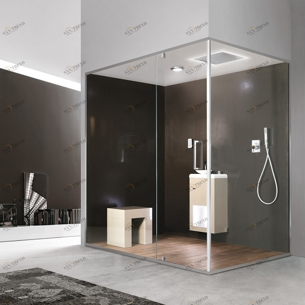 Ограждение для душа и турецкой бани Gemini 5 90х110 см 1GNM3S0 Gruppo Geromin